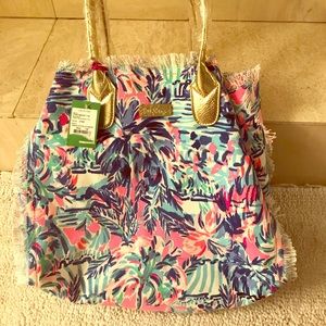 Lily Pulitzer Beach Bag Tote